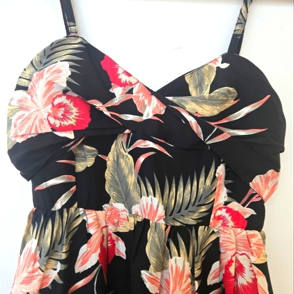 Roxy Tropical Floral Dress โ Size XS - Picture 3 of 7